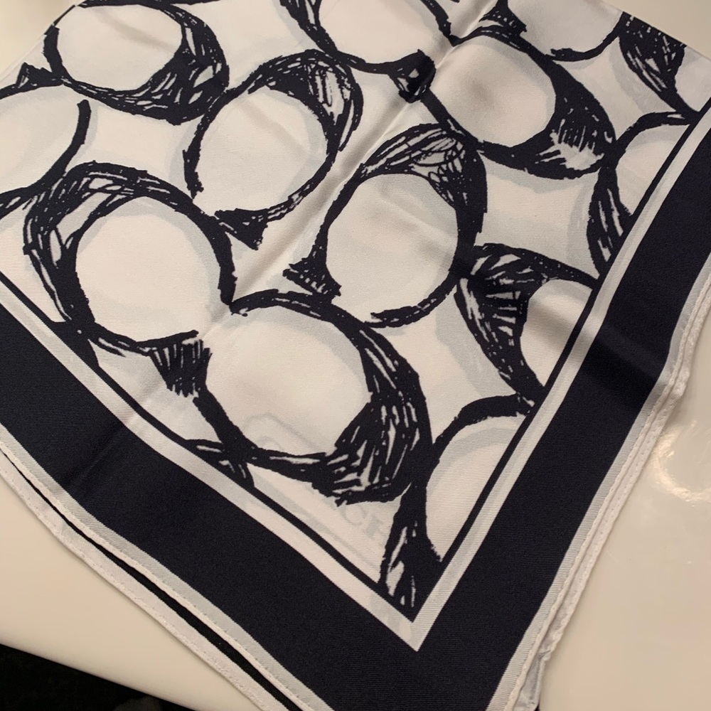 Coach square scarf